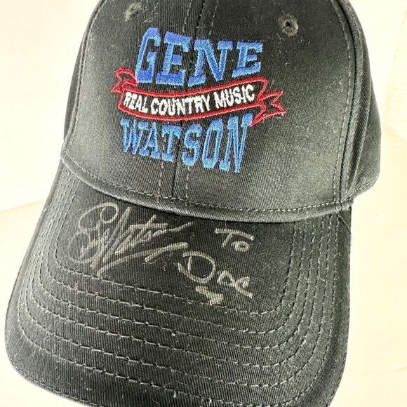 Gene Watson Vintage Real Country Music Signed Autographed Hat - Picture 1 of 9